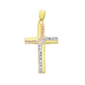 Yellow and white gold Cross 133154